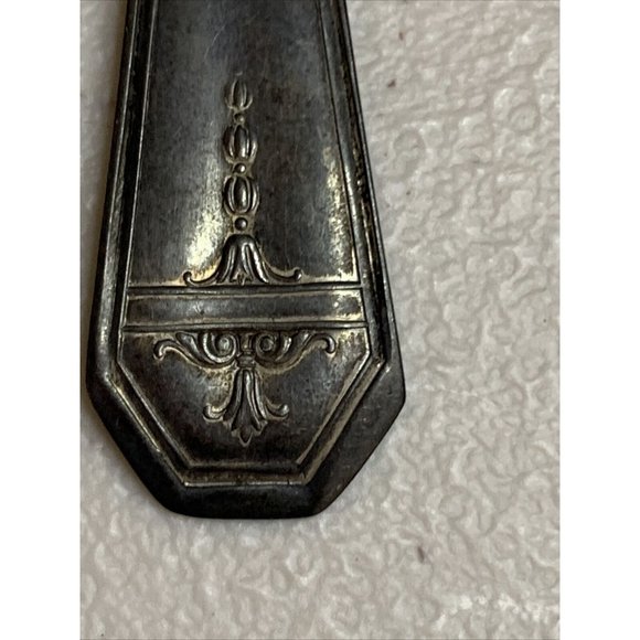 ANTIQUE VINTAGE COLLECTIBLE Shovel 4” Wm.ROGERS & SON AA SILVER PLATE Orig Box - Picture 5 of 7